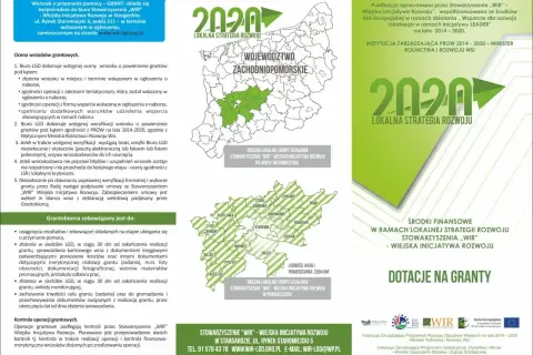 Dotacje na lodziarnię w ramach Lokalnej Strategii Rozwoju Stowarzyszenia "WIR" - Wiejska Inicjatywa Rozwoju.