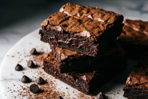 Pyszne, wilgotne brownie z kawałkami czekolady. Idealne na deser, gdy masz ochotę na coś słodkiego. Prosty brownie przepis, który każdy może zrobić!