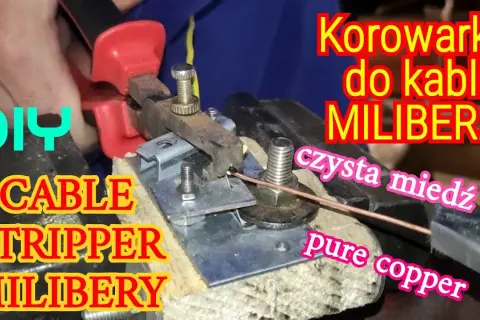 Jak zrobić maszynkę do obierania kabli i zaoszczędzić czas i pieniądze