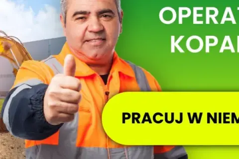 Ile zarabia operator koparki w Niemczech? Zaskakujące różnice płacowe
