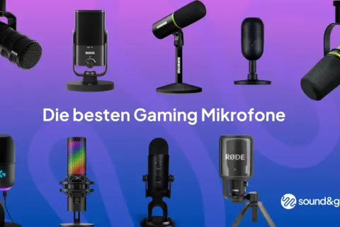 Verschiedene PC-Mikrofone für den Gaming-Einsatz, ideal für einen pc mikrofon test.