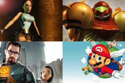 Lara Croft, Samus Aran, Gordon Freeman i Mario – bohaterowie, którzy zapewnili nam najfajniejsze stare gry.