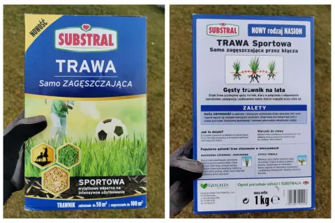 Substral Trawa Sportowa: jaka trawa na trawnik? Samo zagęszczająca, odporna na deptanie, idealna do intensywnego użytkowania.