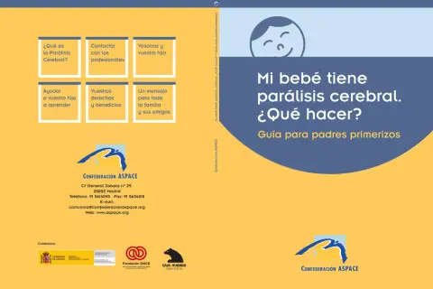 Guía para padres sobre parálisis cerebral espástica. Ofrece información, contactos y apoyo para familias.
