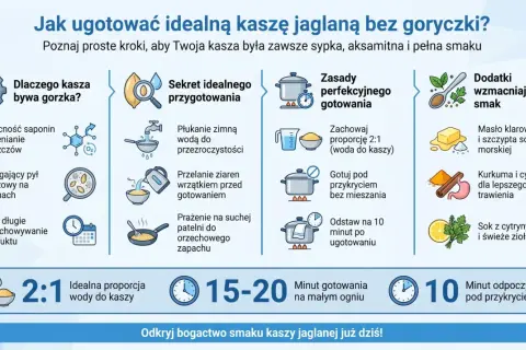 Odkryj, jak kasza jaglana właściwości ma wspaniałe, gdy ugotujesz ją bez goryczki. Poznaj sekrety idealnego przygotowania i smaczne dodatki.