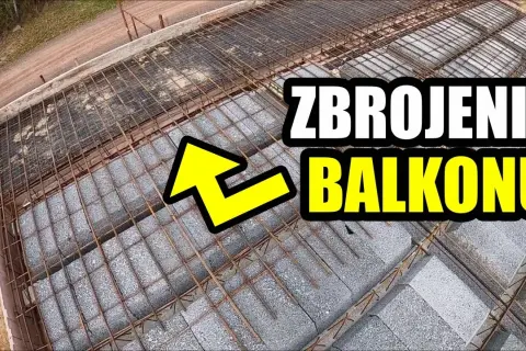 Zbrojenie balkonu przekrój: kluczowe szczegóły i wymiary prętów