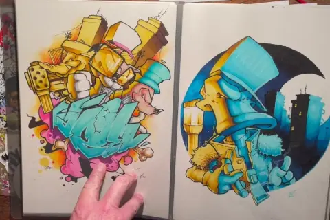 Graffiti malen einfach: Dein kinderleichter Start ins Blackbook