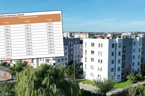 Ile kosztuje wynajem mieszkania 2 pokojowego w różnych miastach?