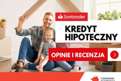 Szczęśliwa rodzina z dzieckiem planuje zakup domu, korzystając z oferty Santander kredyt hipoteczny. Opinie i recenzja.