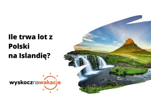 Ile trwa lot z Polski na Islandię? Piękny wodospad i góra Kirkjufell.