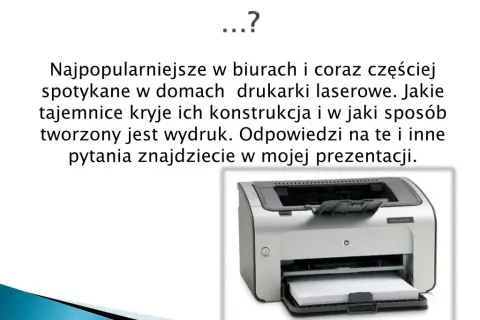 Jak drukuje drukarka laserowa? Poznaj tajniki procesu druku