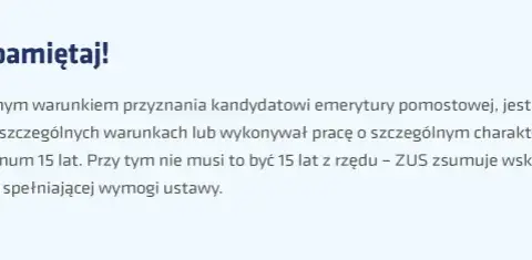 Emerytura pomostowa dla kogo? Sprawdź, czy spełniasz wymagania