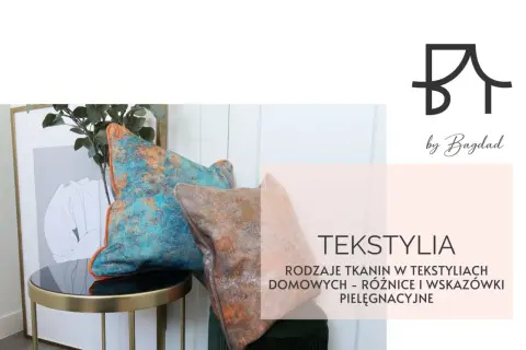 Dekoracyjne poduszki z wzorzystej tkaniny, idealne do salonu. Dowiedz się, pu co to za materiał i jak o niego dbać.