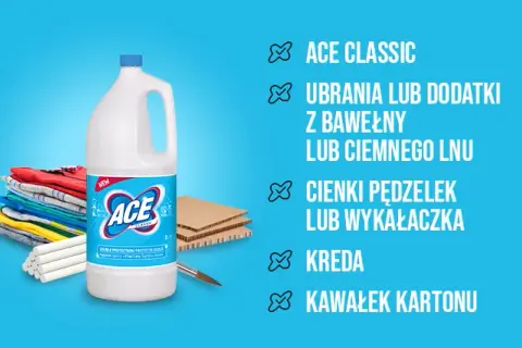 Wybielacz Ace do czego? Sekrety bieli i czystości w domu