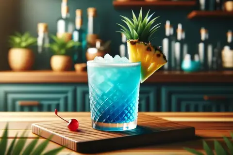 Najlepsze drinki z blue curacao i sokiem ananasowym na każdą okazję