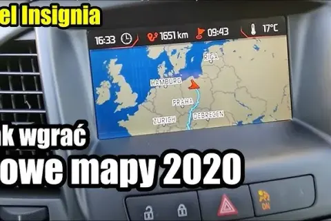 Jak zaktualizować mapy w oplu insigni i uniknąć problemów na drodze