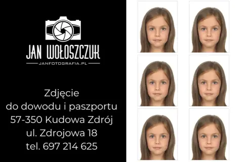 Zdjęcia do dowodu i paszportu wykonane przez automat. Jan Wołoszczuk, Kudowa Zdrój.