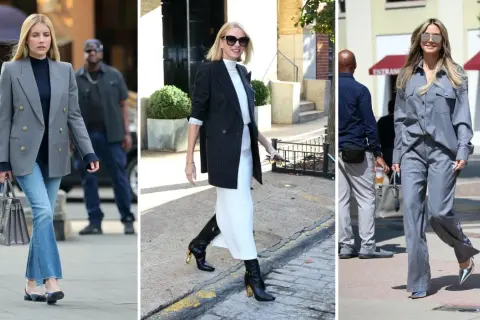 Stylizacje damskie z szarą marynarką, które zachwycają i inspirują