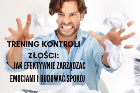 Mężczyzna w furii rzuca papierkami. Trening kontroli złości dla dorosłych: jak efektywnie zarządzać emocjami i budować spokój.