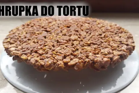 Jak zrobić chrupkę czekoladową do tortu - prosty przepis krok po kroku