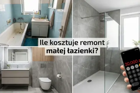 Przed i po remoncie łazienki 5m2. Koszt remontu łazienki 5m2 robocizna, materiały i wykończenie.