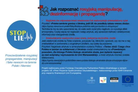 Jak rozpoznać rosyjską manipulację, dezinformację i propagandę? Zniekształcone cytaty i nagłówki to częste techniki.