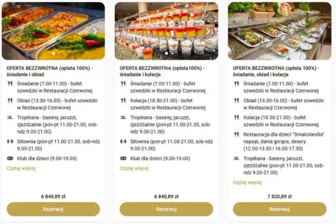 Ile kosztuje obiad w hotelu Gołębiewskim? Zaskakujące ceny i zniżki