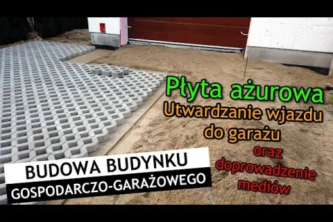 Podjazd z płyt ażurowych DIY: Zbuduj go sam i oszczędź!