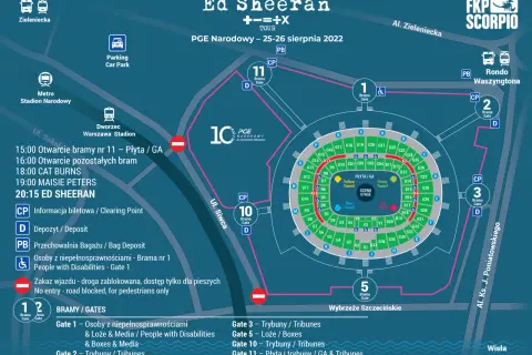 Ile trwa koncert Eda Sheerana? Pełny harmonogram i porady