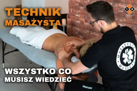 Technik masażysta wykonuje masaż. Dowiedz się, czy po kursie masażu można pracować jako masażysta i wszystko, co musisz wiedzieć.