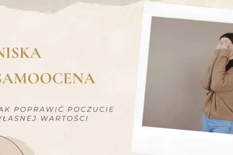 Niska samoocena w związku? Kobieta zakrywa twarz, symbolizując wstyd i niepewność. Jak poprawić poczucie własnej wartości?