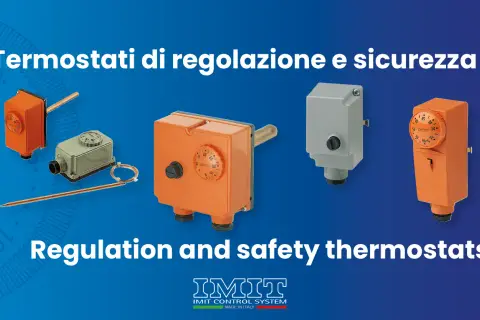 Termostati di regolazione e sicurezza, componenti essenziali per la tua caldaia.