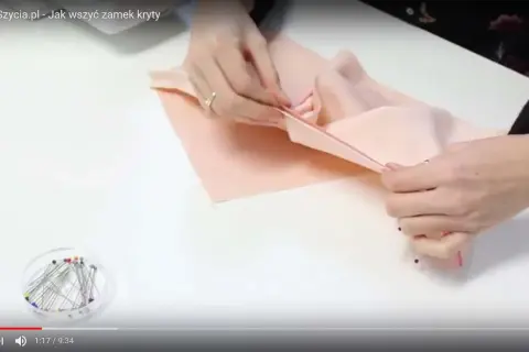 Jak wszyć zamek kryty do spódnicy? Poradnik krok po kroku