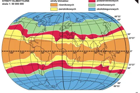 Jak szerokość geograficzna kształtuje klimat? Od równika po bieguny.