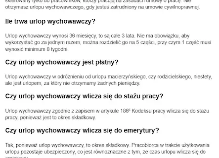 Komu przysługuje płatny urlop wychowawczy? Sprawdź swoje prawa i warunki