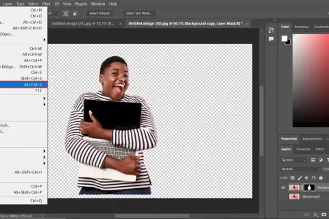 Jak zapisać obraz bez tła w Photoshop i uniknąć błędów w procesie