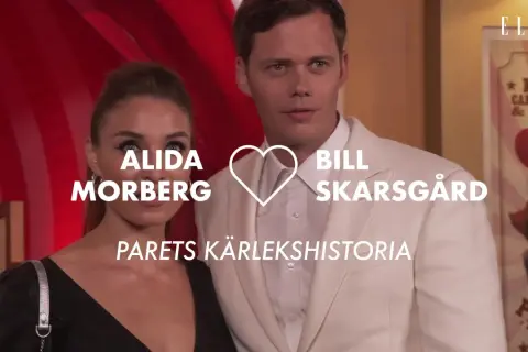 Bill Skarsgård och hans fru Alida Morberg. Deras kärlekshistoria.