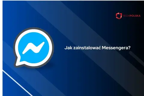 Ikona Messengera obok pytania "Jak zainstalować Messengera?". Pobierz Messenger za darmo i zacznij rozmawiać!