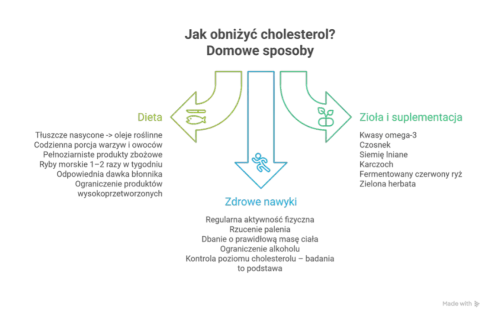 Jak obniżyć cholesterol? Dieta, zdrowe nawyki i zioła to klucz do sukcesu. Zobacz domowe sposoby.
