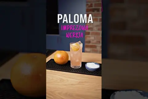 Paloma drink – przepis na orzeźwiający koktajl z tequilą i grejpfrutem