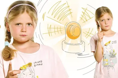 Dwie dziewczynki z wykrzyknikami i syreną ostrzegawczą. Czy to sygnał, że trzeba zwrócić uwagę na białaczka objawy?