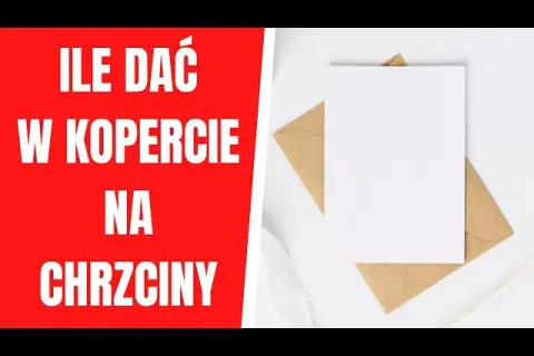 Chrzciny: Ile dać do koperty? Kwoty i savoir-vivre dla gości