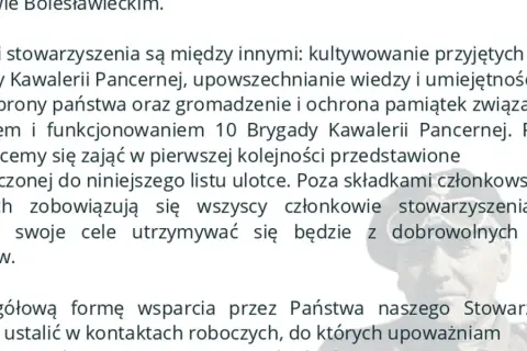 Portret mężczyzny w mundurze wojskowym z lat 40. XX wieku.
