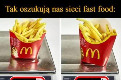 Ile ważą frytki z McDonald's? Zaskakujące informacje o gramaturze