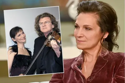 Olga Bończyk i Krzysztof Wodecki na zdjęciu.