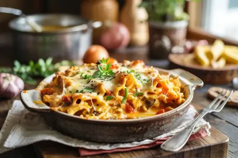 Jak długo i w jakiej temp. piec zapiekankę makaronową? Poradnik