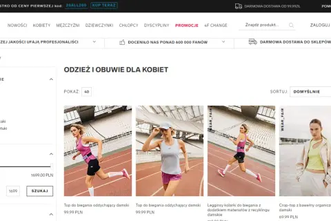 Do kiedy promocja 4F? Kalendarz wyprzedaży i triki na zniżki