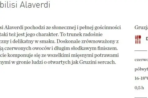 Gdzie kupić wino Old Tbilisi w Polsce? Sprawdź najlepsze oferty