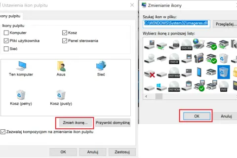 Jak zmienić ikonę aplikacji Windows 10 i uniknąć problemów z ustawieniem