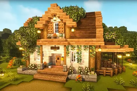 Jak zbudować najlepszy drewniany dom w Minecraft: Inspiracje